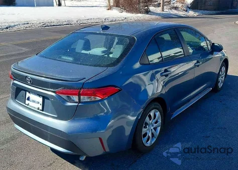 2022 Toyota Corolla Le из США, поврежденный, VIN 5YFEPMAE5NP339515